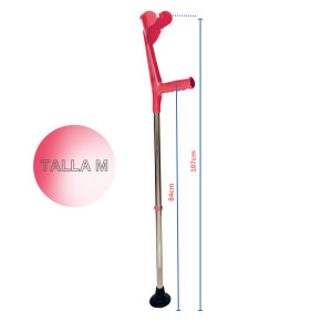 Muletas Anfibias Talla M Coral Unidad